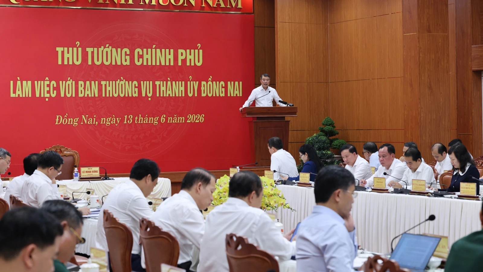 Thủ tướng Lê Minh Hưng: Đồng Nai cần khai thác lợi thế "thành phố sân bay"